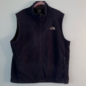 Mens XL Navy Blue The North Face Fleece Vest